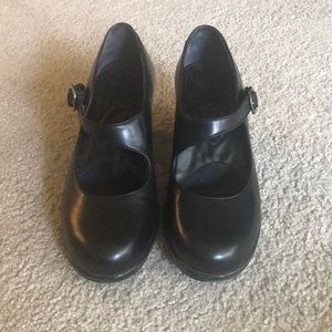 Black Dansko Mary Janes